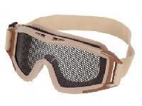 Сетчатые очки-маска Goggle хаки-песок