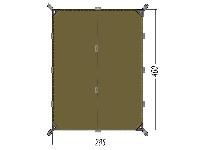 Тент туристический Tatonka Tarp 4, bazil